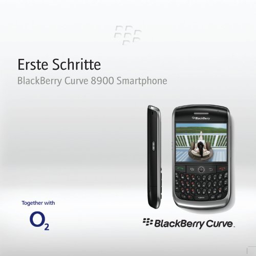 Blackberry Curve 8900 Smartphone - Erste Schritte