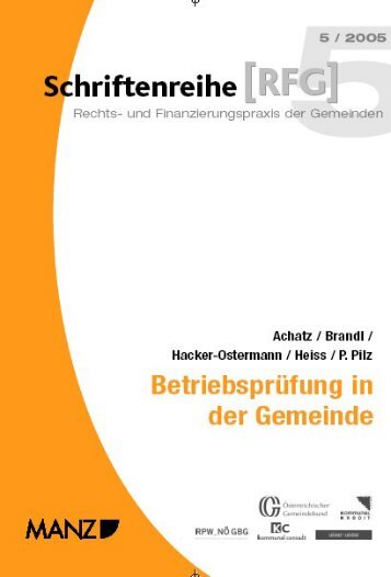 folgewirkungen für die gemeinde - Österreichischer Gemeindebund