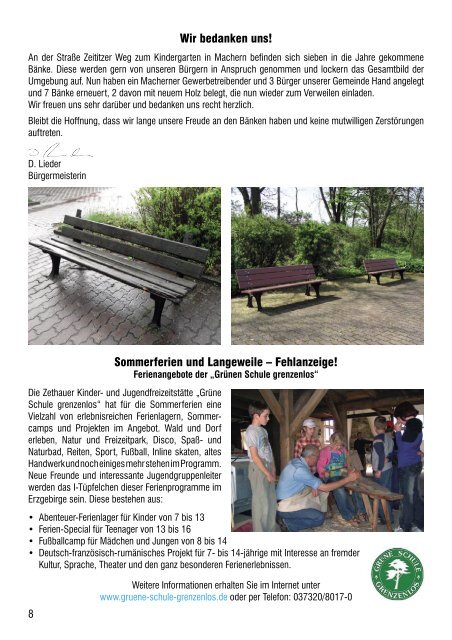 Amtsblatt Nr. 223 Juni 2013 - Gemeinde Machern