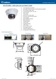 1/3'' progressive scan CMOS • Dual video streams from ... - GEMTECH