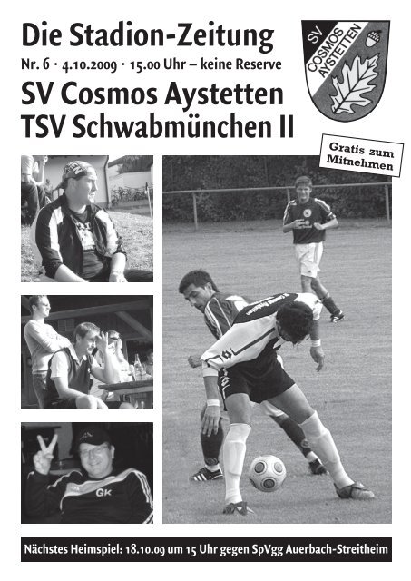 4 AUFSTELLUNG - SV Cosmos Aystetten