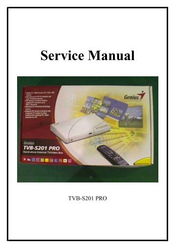 TVB-S201 PRO-Service Manual-0330.pdf - Genius