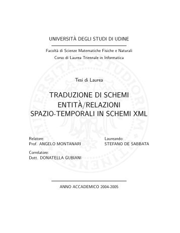 Tesi di Laurea - Department of Geography