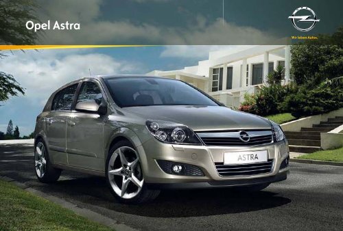 Opel Astra H Sedan technical specifications and fuel consumption —