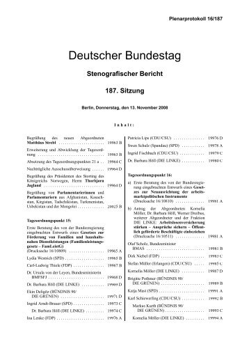 Deutscher Bundestag - GeoBranchen