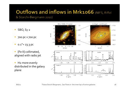 Gas flows in nearby active galactic nuclei (AGN)