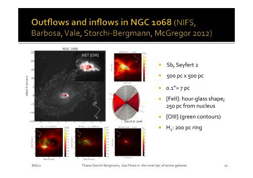 Gas flows in nearby active galactic nuclei (AGN)