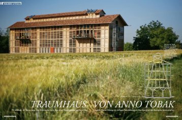 TRAUMHAUS VON ANNO TOBAK - Freistil Berlin