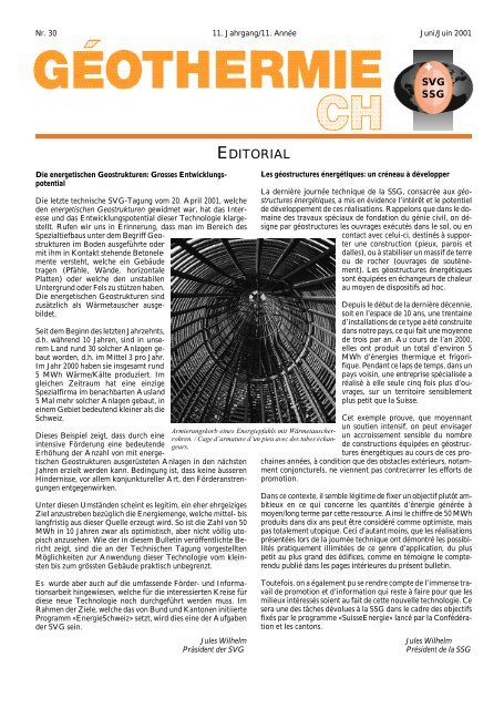 EDITORIAL - Was ist Geothermie