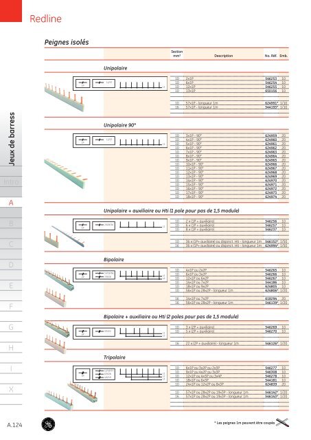 Catalogue Général - G E Power Controls