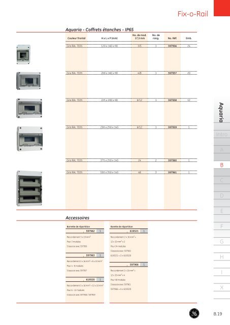 Catalogue Général - G E Power Controls