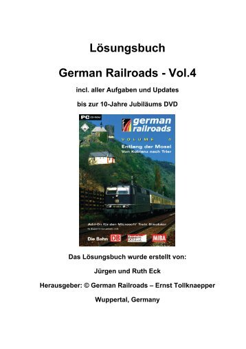 Lösungsbuch German Railroads - Vol.4