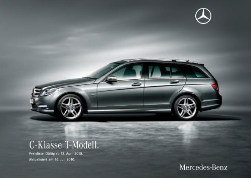 C klasse preisliste