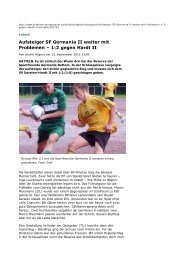 11.09.2011 - Sportfreunde Germania Datteln 2002 eV