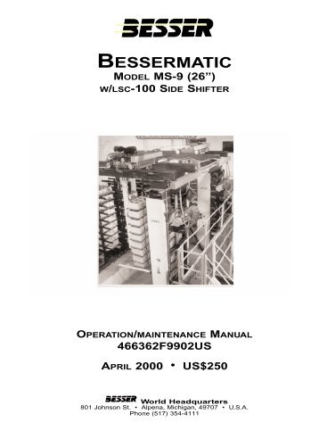 BESSERMATIC - Besser Company