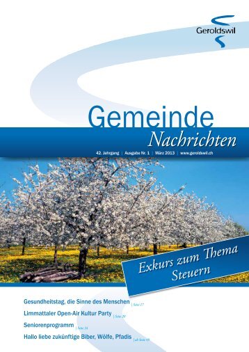 Nachrichten Nachrichten - Geroldswil