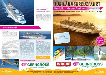 Karibik - Kleine Antillen - Reisebüro Gerngross GmbH