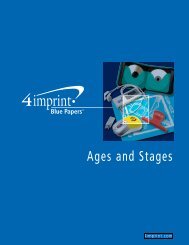 Blue Papers - 4imprint Promotional Products Blog