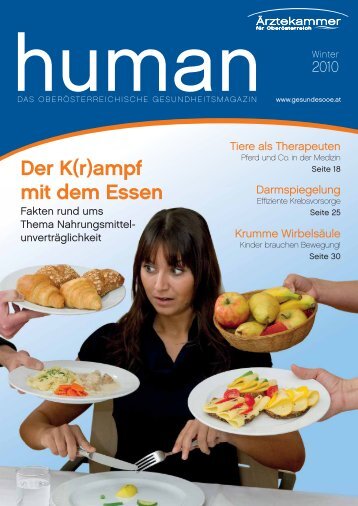 HUMAN Ausgabe 04/2010 - gesund-in-ooe.at