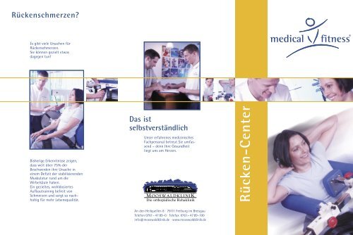Rücken-Center - Gesundheitsresort Freiburg