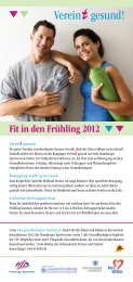 Vereintgesund! - Gesundheitssport-Hamburg