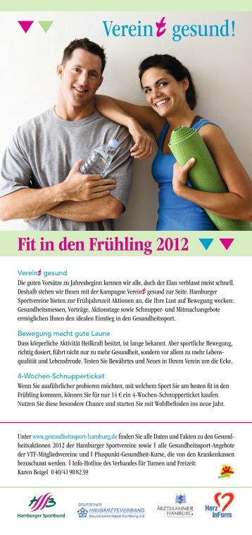 Vereintgesund! - Gesundheitssport-Hamburg