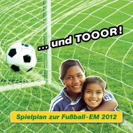 Spielplan zur Fußball-EM 2012 - Geschenke der Hoffnung