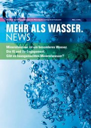 als wasser. - Verband Schweizerischer Mineralquellen und Soft ...