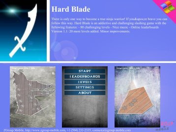 Hard Blade - Get Mobile game