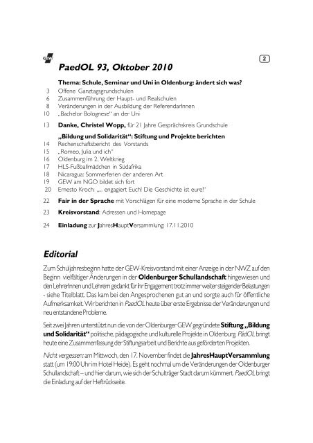 Und hier geht es zu der PDF-Datei. - GEW Kreisverband Oldenburg ...