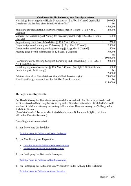 Leitfaden für Zulassungen von Biozid-Produkten - Gewerbeaufsicht ...