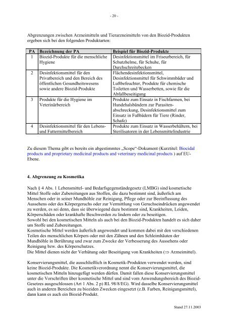 Leitfaden für Zulassungen von Biozid-Produkten - Gewerbeaufsicht ...