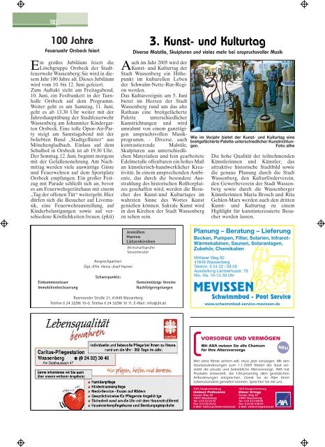 Ausgabe als PDF herunterladen - Gewerbeverein Wassenberg eV