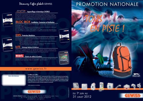 PROMOTION NATIONALE - Gewiss