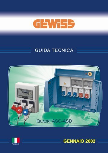 quadri asc di distribuzione finale 68 q-box - Gewiss