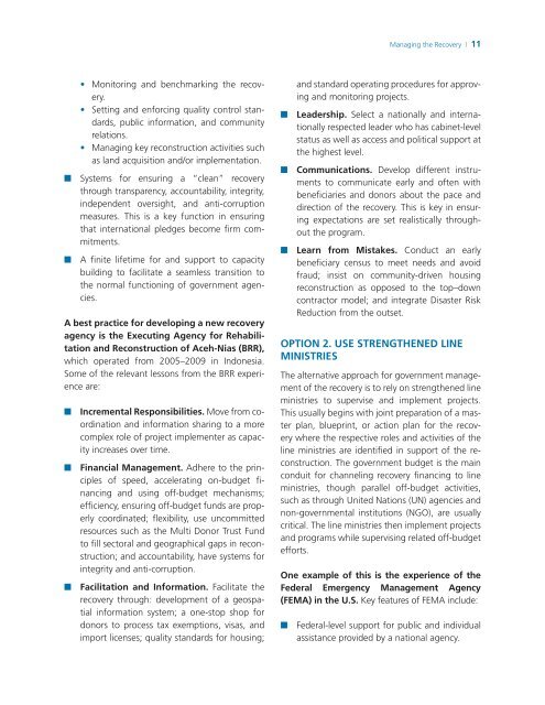 Haiti Earthquake Reconstruction Knowledge Notes from ... - GFDRR
