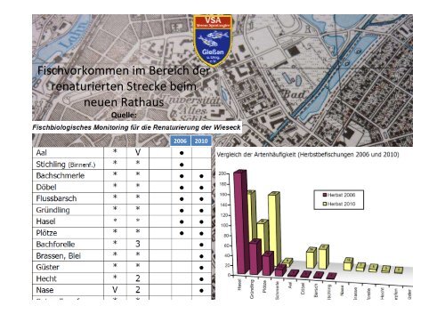 Vortrag 5 Das Fischvorkommen in der Wieseck und deren ...
