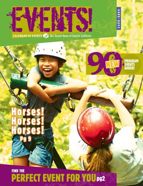 to download the 2008 -2009 Events! - Girl Scouts Heart Of Central ...