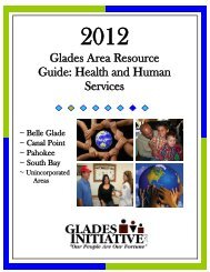 Table of Contents - The Glades Initiative