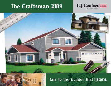The Craftsman 2189 - G.J. Gardner Homes