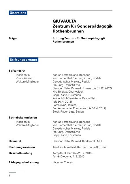 PDF 497KB - Zentrum für Sonderpädagogik Giuvaulta