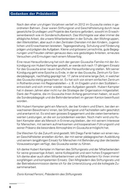 PDF 497KB - Zentrum für Sonderpädagogik Giuvaulta