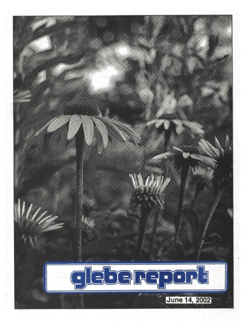 Glebe Report - Volume 32 Number 6- June 14 2002