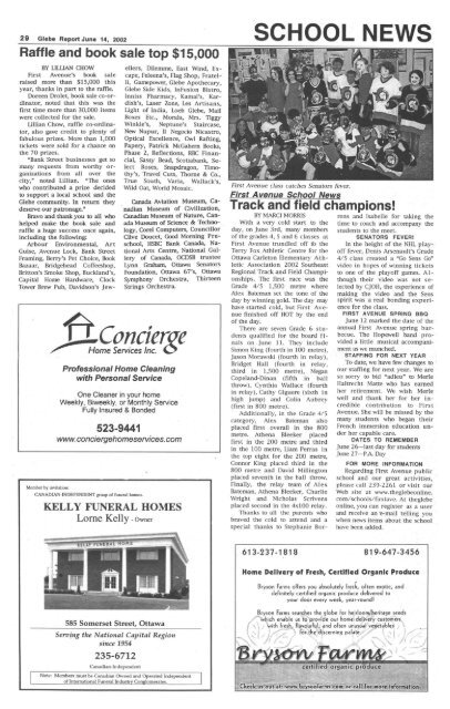 Glebe Report - Volume 32 Number 6- June 14 2002