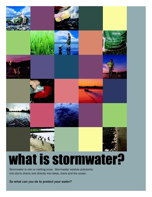 what is stormwater?