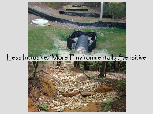 Replacing Incised Headwater Channels and Failing Stormwater