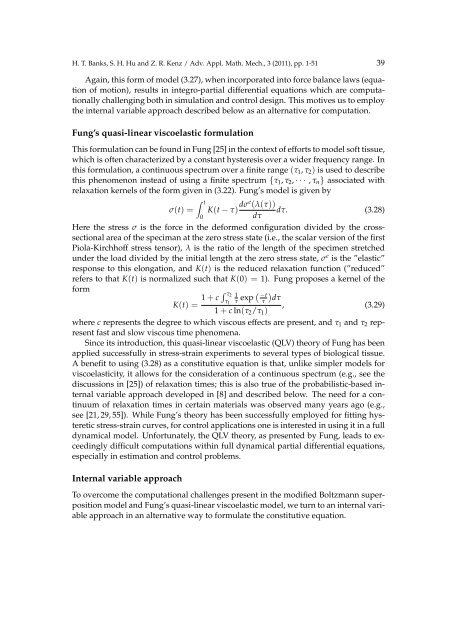 A Brief Review of Elasticity and Viscoelasticity for Solids 1 Introduction