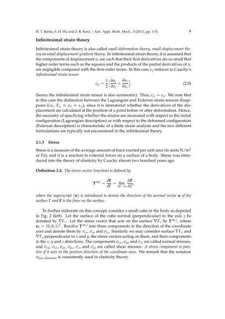 A Brief Review of Elasticity and Viscoelasticity for Solids 1 Introduction