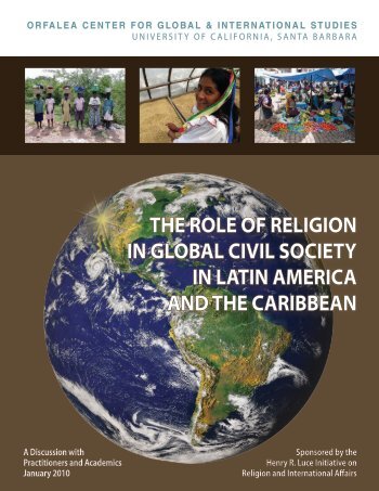 the role of religion in global civil society in latin america - Global and ...