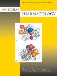 Front Matter (PDF) - Molecular Pharmacology - Aspetjournals.org